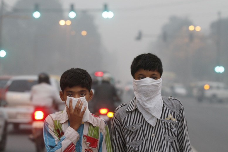 air pollution in india